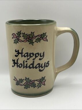 Vtg Louisville Stoneware P&L Railway Holiday Mug